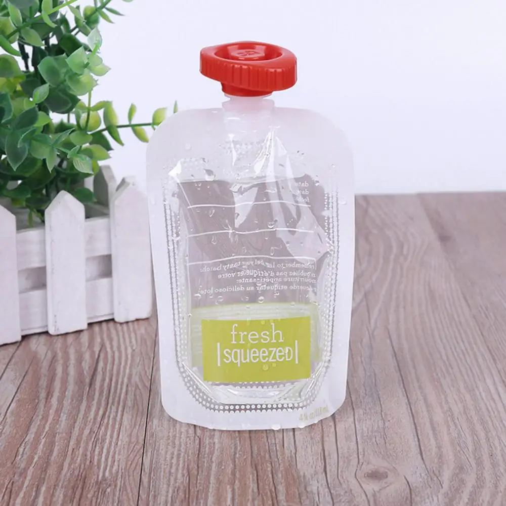 10/20/50PCS Baby Food Maker Baby Food Fresh Pouches Storage Reusable Sub-package Home Kitchen Dispenser Accessories#3F