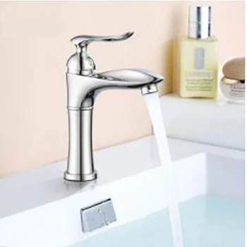 

Stainless Steel Bathroom Bath Basin Faucet Hot And Cold Copper Core Stainless Steel Household Bathroom Bathroom Sink Single