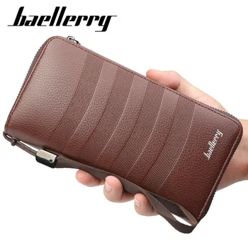 

Men's wallet clutch bag multi-card retro youth long wallet large capacity mobile phone bag