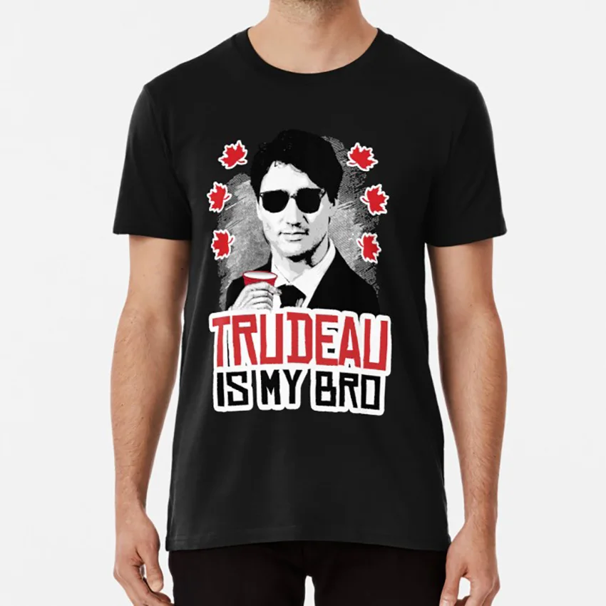 Trudeau is my Brother футболка trudeau Джастин Трюдо-мой Бро Трюдо Вечерние | Мужская одежда