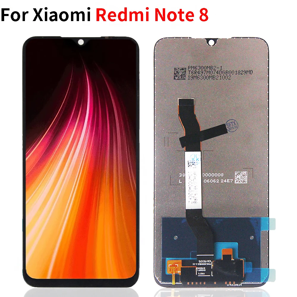 Для Xiaomi Redmi note 8 note8 pro ЖК-дисплей кодирующий преобразователь сенсорного экрана в сборе запасные части для Redmi note 8 pro lcd
