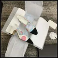 Женские Классические балетки; роскошные фирменные дизайнерские женские туфли на плоской подошве; модные женские туфли из натуральной кожи на плоской подошве с бантом
