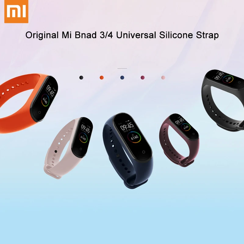 Цветной силиконовый браслет Xiao mi для Xiaomi mi Band 4 3, сменный ремешок для часов mi Band 4 NFC