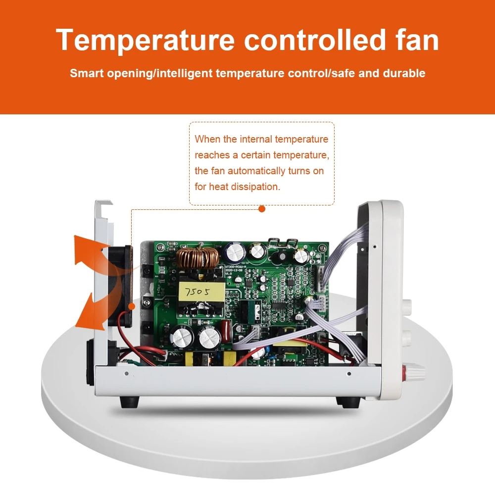 Digital LED, Fonte de Alimentação de Laboratório,