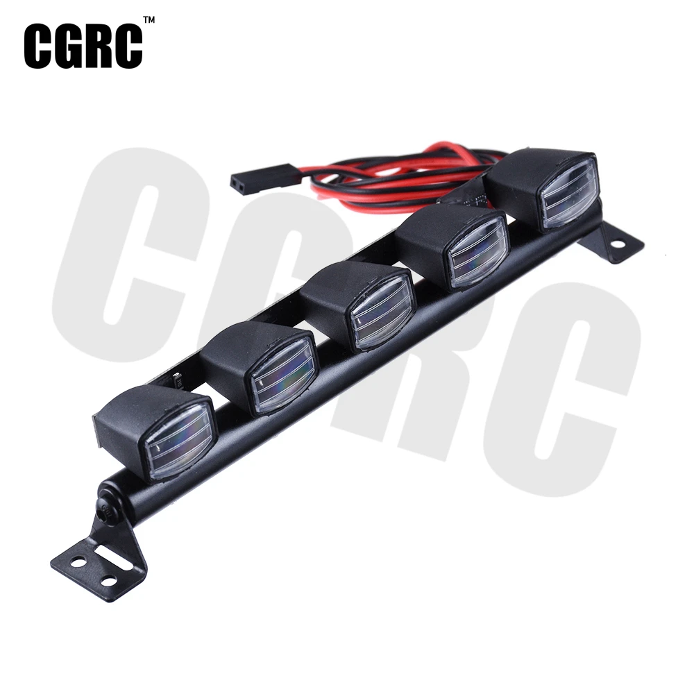 

LED Spotlight Roof Light For 1/10 RC Crawler Car Traxxas TRX4 RC4WD D90 D110 Axial Scx10 90046 JIMNY MST
