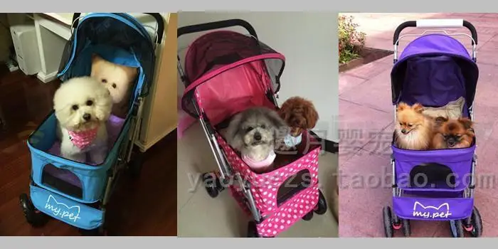 Переноска для собак Домашние животные и собаки коляски из линейки поставки для кошек и собак большое пространство дышащий складной четырехколесный