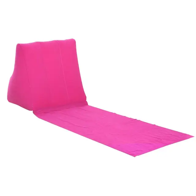 Inflatable Pantai Kursi Mat Lembut Pantai Segitiga Cushion Pvc Camping Leisure Kembali Bantal Bantal Kursi Kursi Lipat Camping Mat Alat Luar Aliexpress