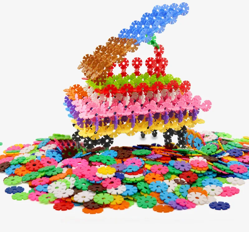100 шт DIY Сборные кирпичи игрушки строительные блоки Дети Раннее Образование головоломки игрушки стимулируют детское воображение