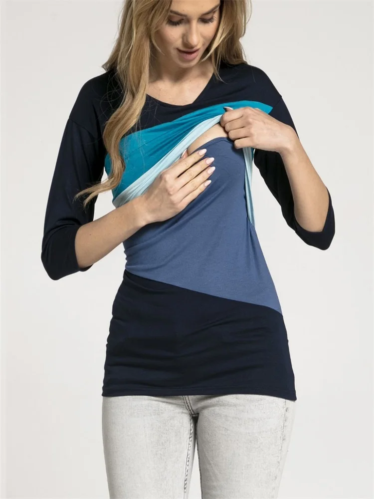 Pregnant dresses clothes for nursing Women's dress clothing for pregnant women Invisible lactation suit pregnant woman clothes