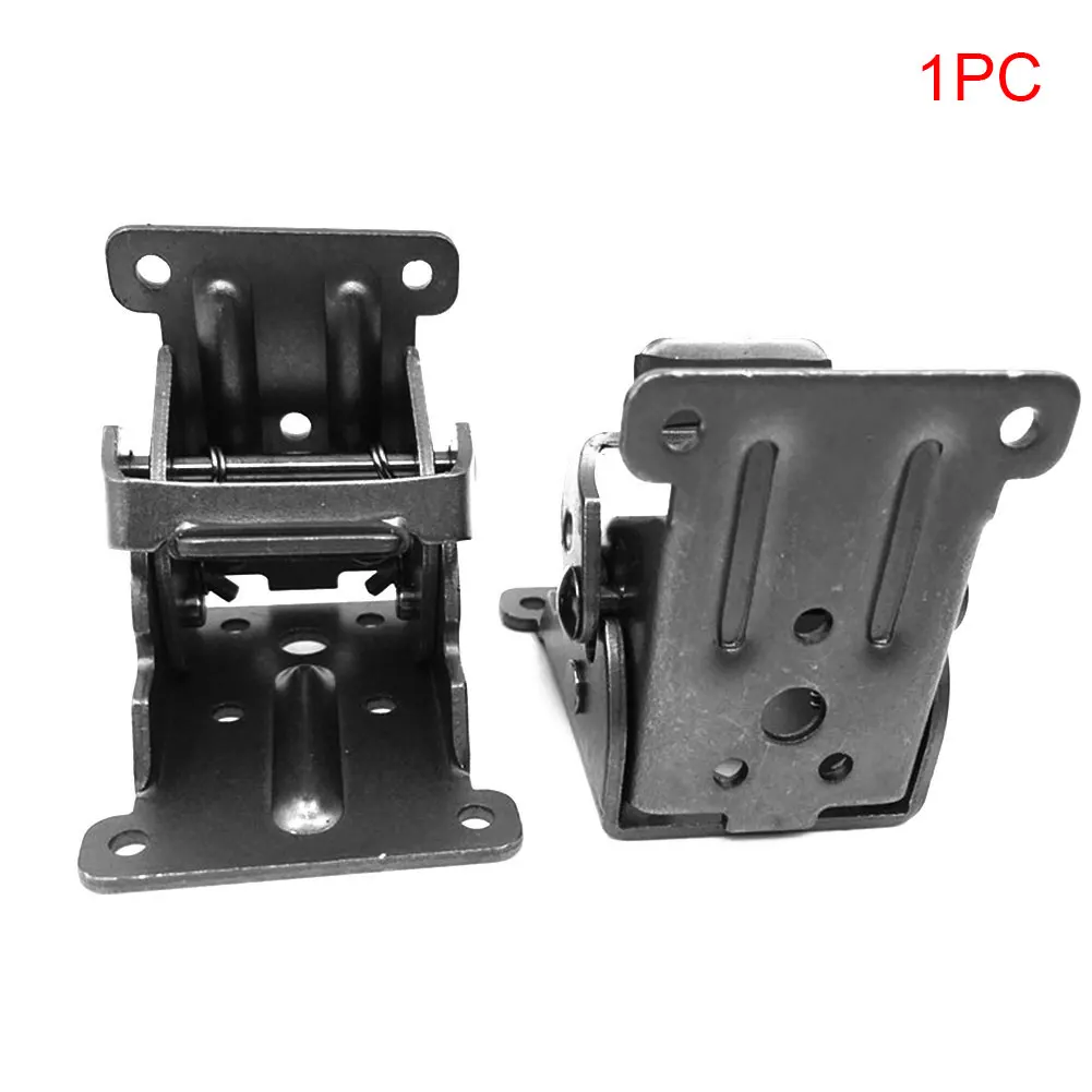 90 градусов высокая твердость обеденный стол сталь самоблокирующийся подъемник поддержка складной легко установить соединители для мебели шарнир практичный - Цвет: Black