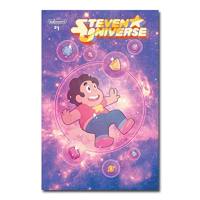 Горячие Steven Universe Классический Аниме комиксов серии Постер Мультфильма фильма, шелковая, светлые холщовые дома номер Декоративная Настенная картина - Цвет: 7