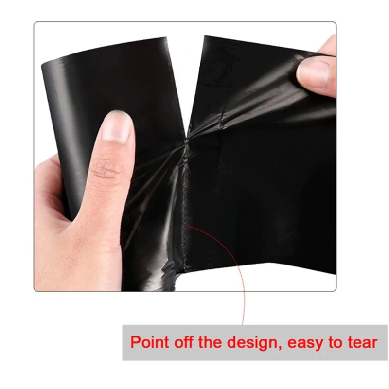 Hot Paw Print Pet Waste Bag Roll Pet Waste Bag 6x2.5cm Strong Load-bearing Dog Carriers Outdoor travel kitchen garbage bag dog poop bags