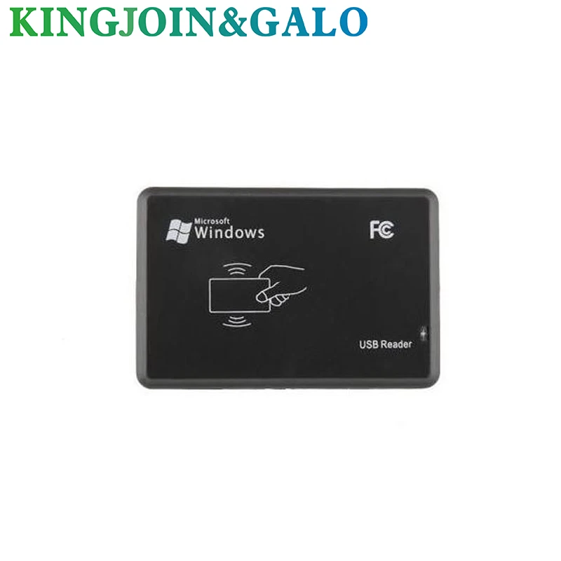 Proximidade Contactless Smart Card Reader EM4001 EM4100 Windows