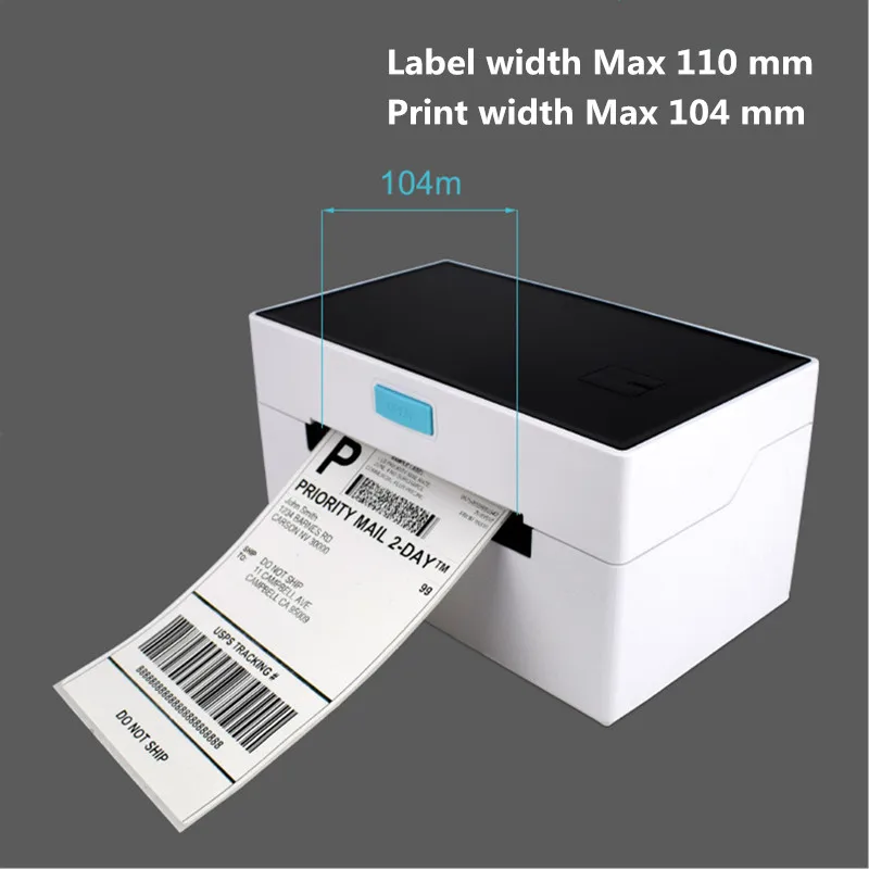 POS 9220 Shipping Label 4X6 Express Waybill Product Sticker Width 40-110 mm USB Bluetooth 4 inch Thermal Barcode Printer peri page printer