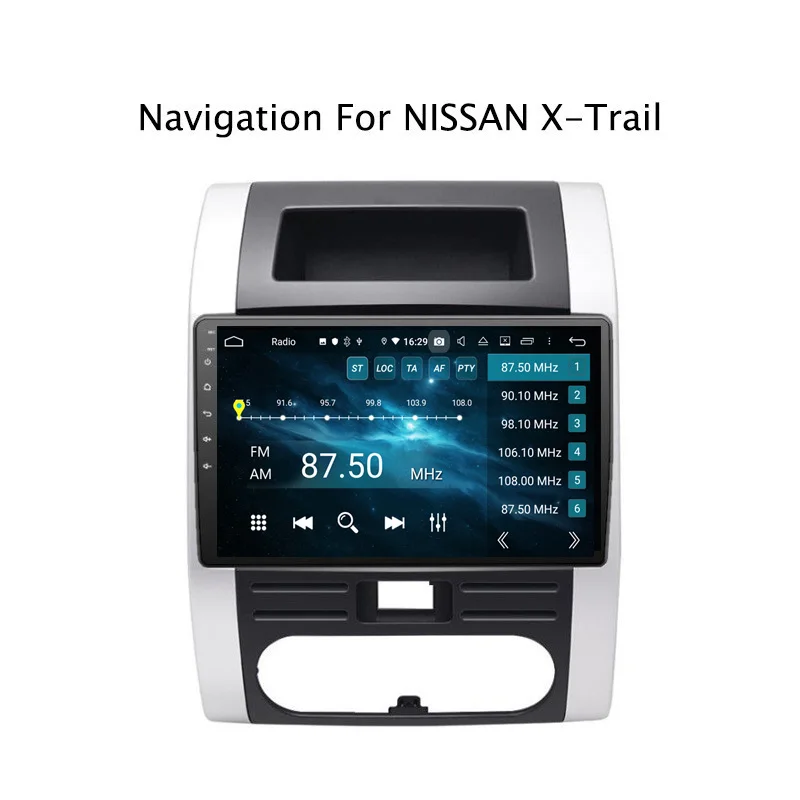 Best 10.1" Android Octa Core 4G RAM 32G ROM Car Radio Multimedia Player Navigation GPS For Nissan X-Trail MX6 2008-2012 5