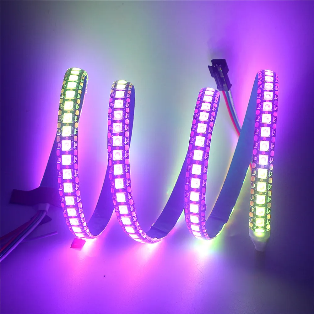 16.4ft WS2812B LED Strip - 150 LEDs Individually Addressable RGB, 5V, Non-Waterproof - View #11