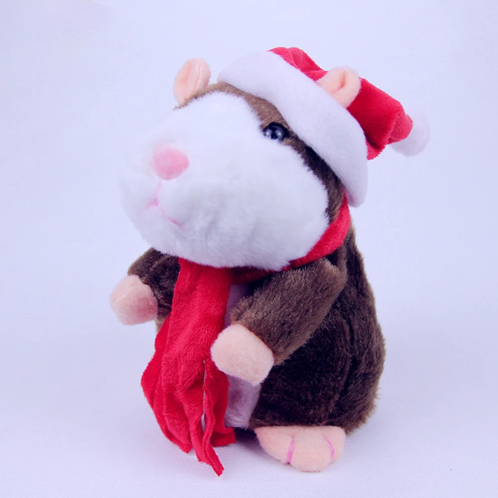 F Игрушка для хомяка, говорящего на разговоре, 16 см/18 см, игрушка для хомяка, мыши, плюшевая игрушка, кукла для детей, подарок для детей - Цвет: F