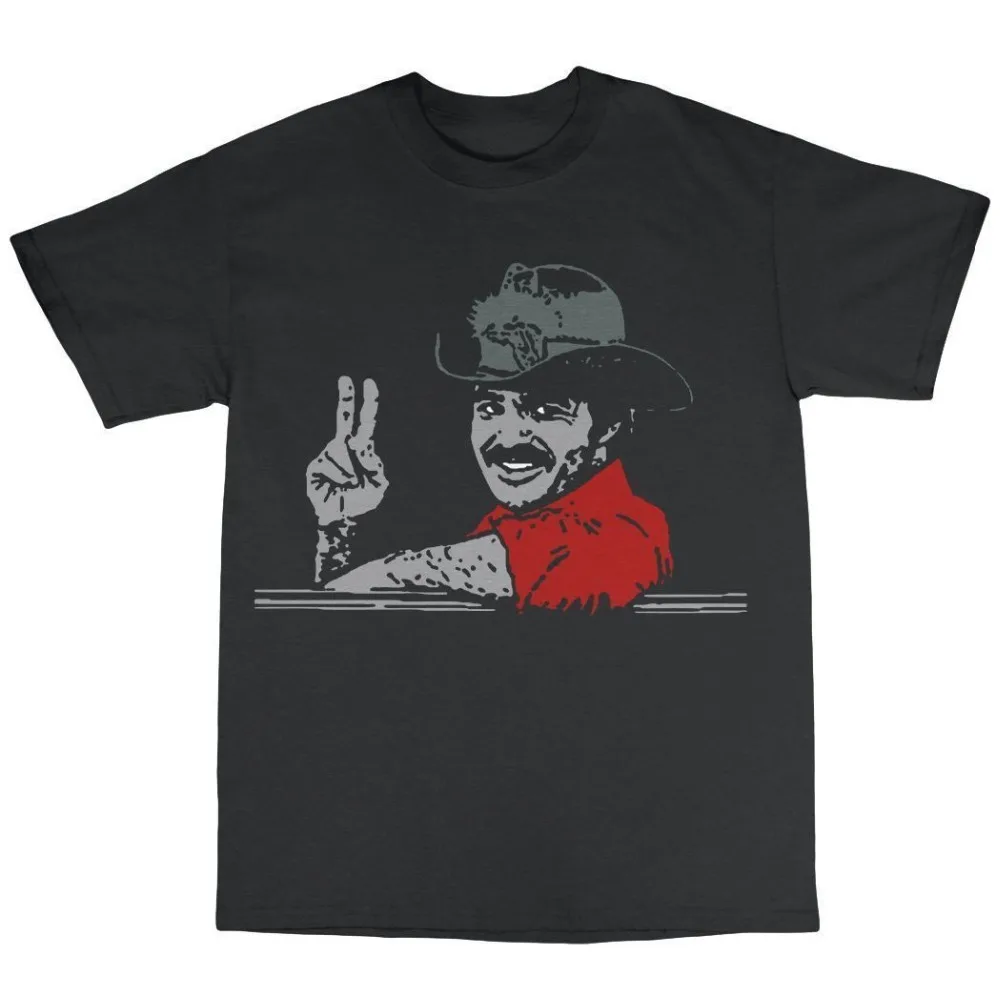Camiseta termica sport 2020 Summer T Shirt Smokey &amp The Bandit Inspired T-Shirt Cotton Burt Reynolds Bo Darville | Мужская одежда