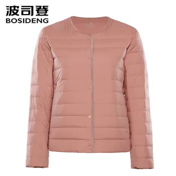 

BOSIDENG 2018 new early winter women's clothing women down coat 90 duck down jacket ultra light high quality big size B80130012B