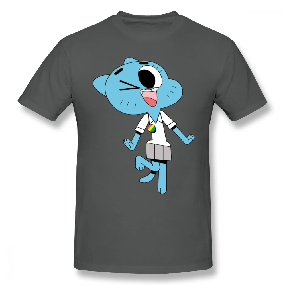 Удивительный мир Gumball футболка удивительный мир Gumball 17 Николь футболка Потрясающие мужские футболки графическая хлопковая футболка