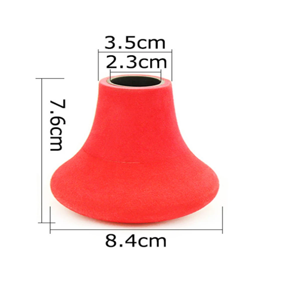 Description Picture 2 of itemFishing  Accessories EVA Fishing Rod Butt Cushion Caps Fishing Fighting Belt Waist Holder Fighting Pole Holder