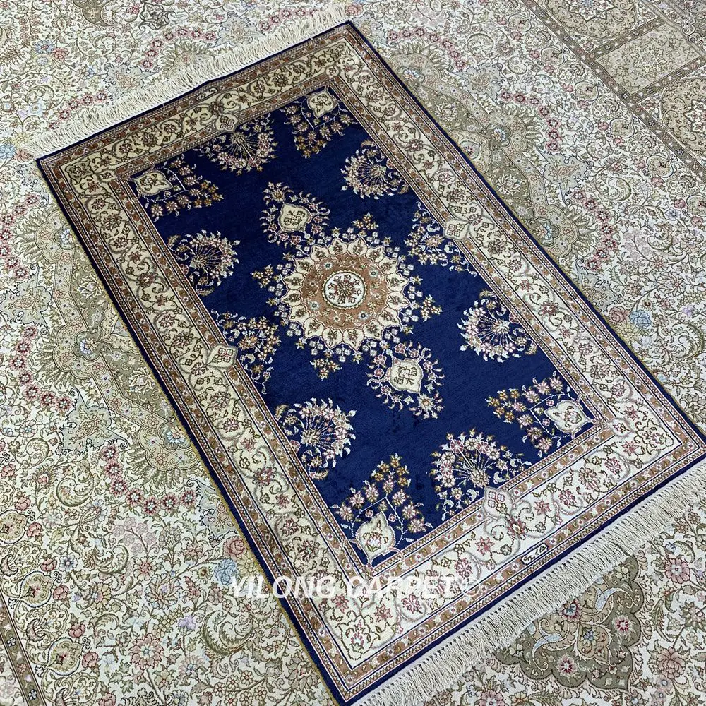 Yilong 2,5 'x4' персидский шелковый Vantage ковер изысканная, Восточная шелковый ковер(HF153B