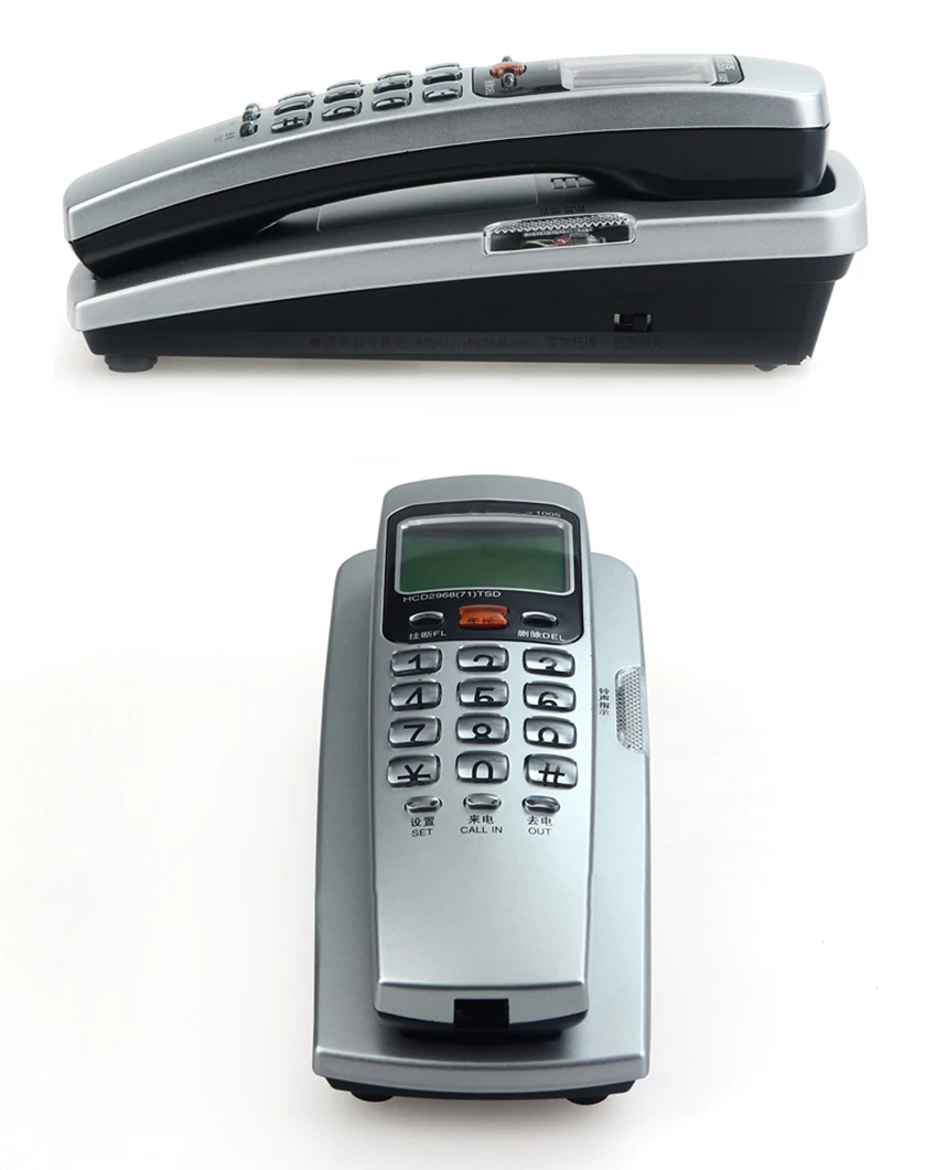 Description Picture 6 of itemCorded Phone Landline Telephone With FSK / DTMF Caller ID,Ringtone Adjustment,Support Callback for Home Office telefono fijo