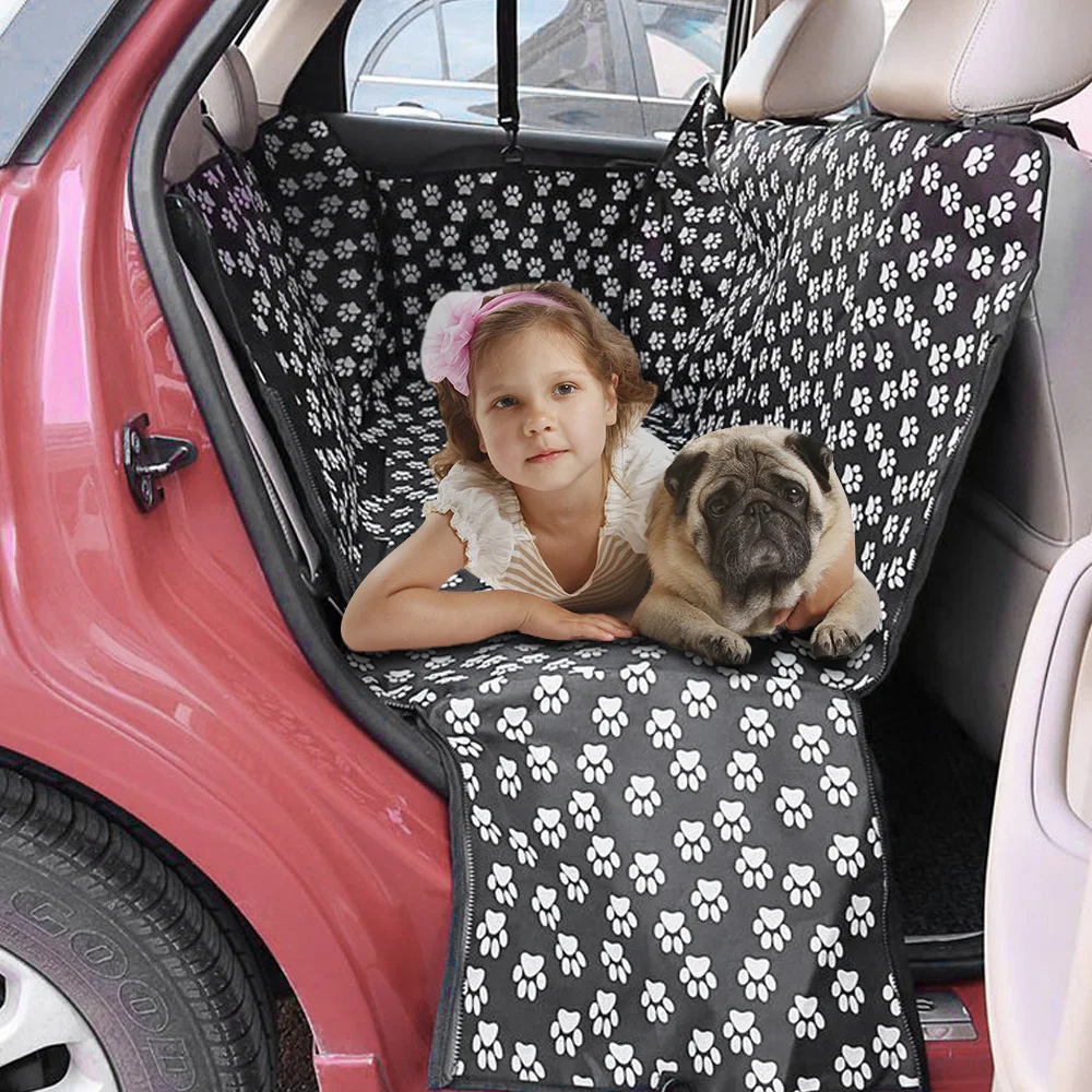 Чехлы на автомобильные сиденья для собак коврик из ткани Оксфорд переноски лап