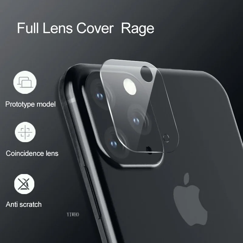 Закаленное стекло для IPhone 11 Pro Max 2 шт. объектива камеры XS XR X Защита экрана 2019