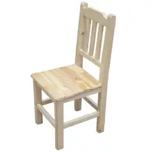 Для детей твердый обеденный стул из дерева задний стул для отдыха