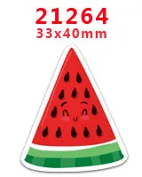 PR-21264 Наборы для творчества Герой мультфильма с плоской задней частью Плоские наклейки 30 штук. PR-20998-21264 - Цвет: PR-21264