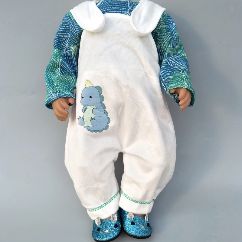 doll dress fit for 43cm reborn baby doll dress and 18 inch american doll clothes wear