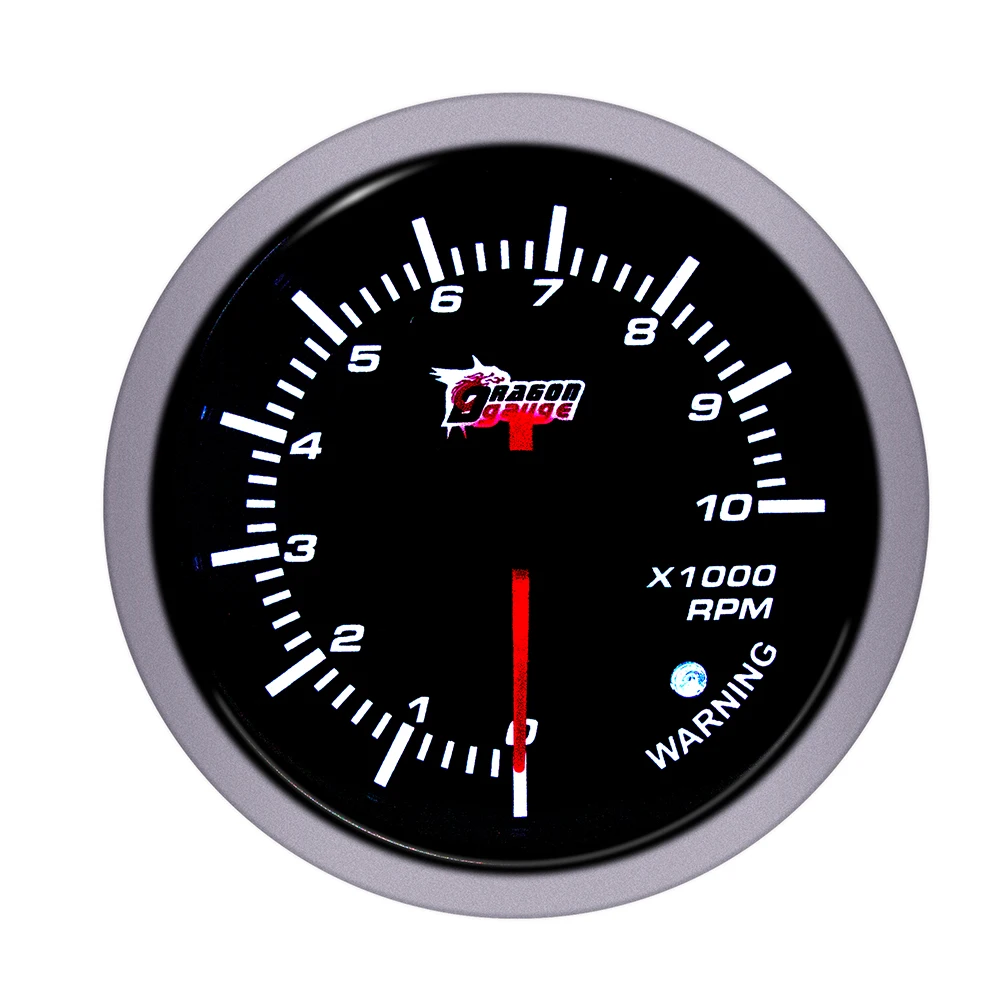 「DRAGON」60mm Volts/Air fuel ratio/Exhaust temp/Water temp/Oil temp/Oil press/Turbometer/Tachometer 12volt car Refit Accessories - Цвет: Tachometer