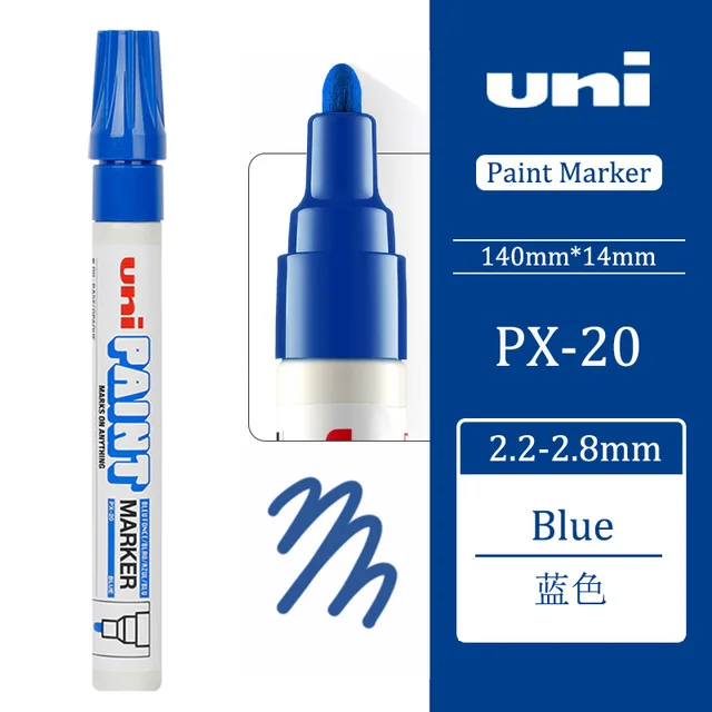 Uni paint px 20 Rotulador permanente - Roll Up Graffiti