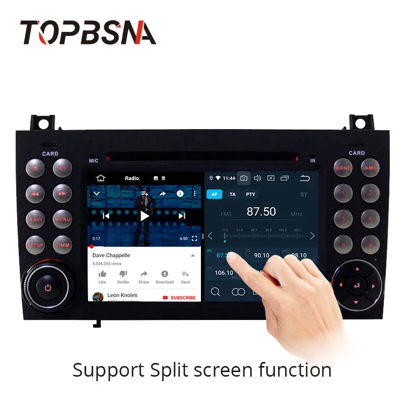 Clearance TOPBSNA Android 9.0 Car DVD Player for Mercedes Benz SLK R171 W171 SLK200 SLK230 SLK280 GPS Navi 2 Din Car radio stereo headunit 1 Clearance TOPBSNA Android 9.0 Car DVD Player for Mercedes Benz SLK R171 W171 SLK200 SLK230 SLK280 GPS Navi 2 Din Car radio stereo headunit 1