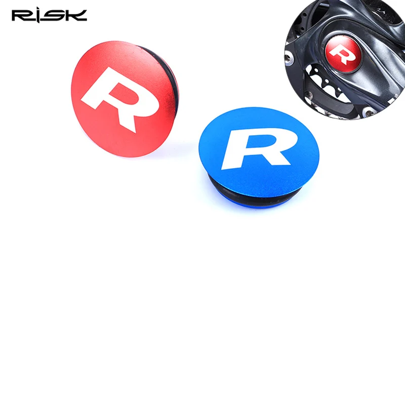 Bicycle Chain Wheel Crank Cover Road Mountain Bike Crankset Bolts Cover Cap Waterproof Dustproof Aluminum CNC Axis BB Cap New