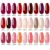 ROSALIND Nail Polish Red Nude Series Polish All For Manicure Nails Art Semi Permanent Gel UV LED Soff Off Гибридные лаки