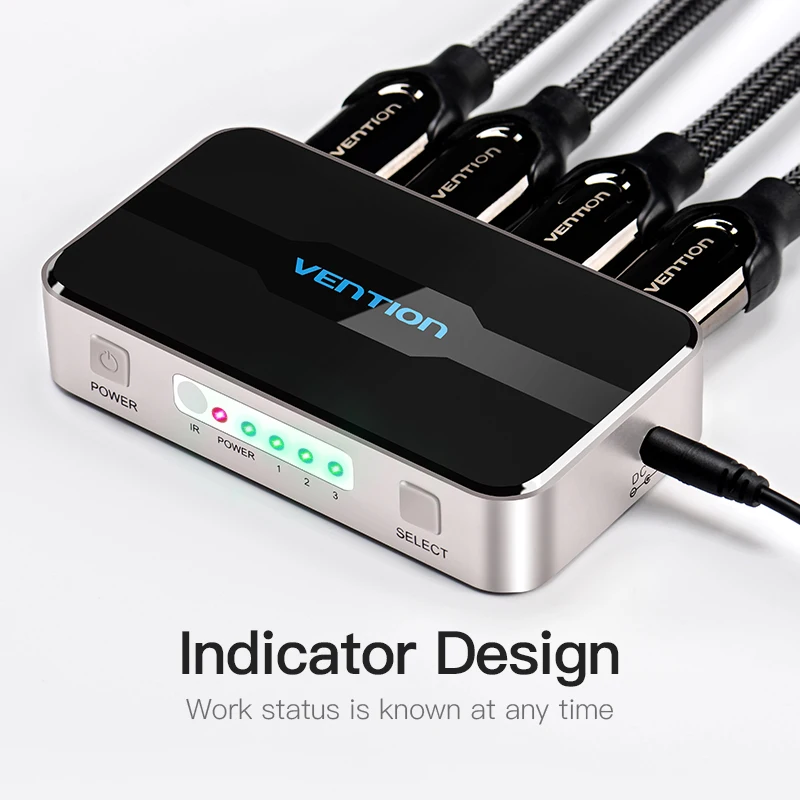 HDMI переключатель Vention 5 портов s 4K 3D 5x1| |