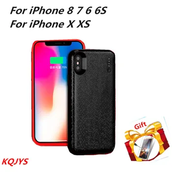 

KQJYS Portable Stand Battery Charger Case for iPhone 11 Pro Max Shockproof Power Bank for iPhone 11 Pro Battery Charging Cover