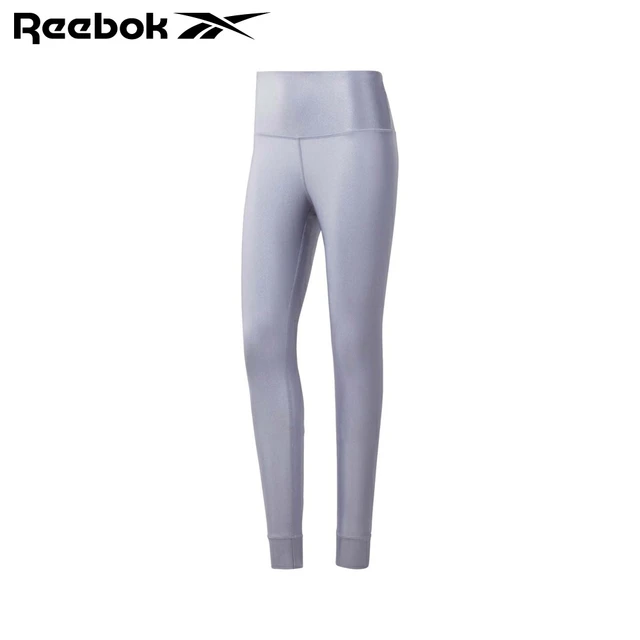 Reebok tights, Metallic High CD3762 sportive sportswear tight-fitting for training tights pants female - AliExpress
