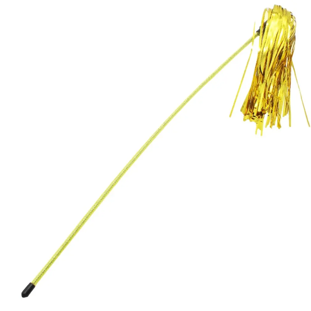Cute Pet Cats Toy Funny Cat Stick Colorful Cat Wand Stick Rods Pet Interactive Toys for Jumping Train Aid Fun