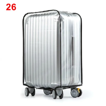 

Frosted Transparent Travel Supplies Accessories PVC Waterproof Storage Protector Reusable Suitcase Cover Useful Dust Proof