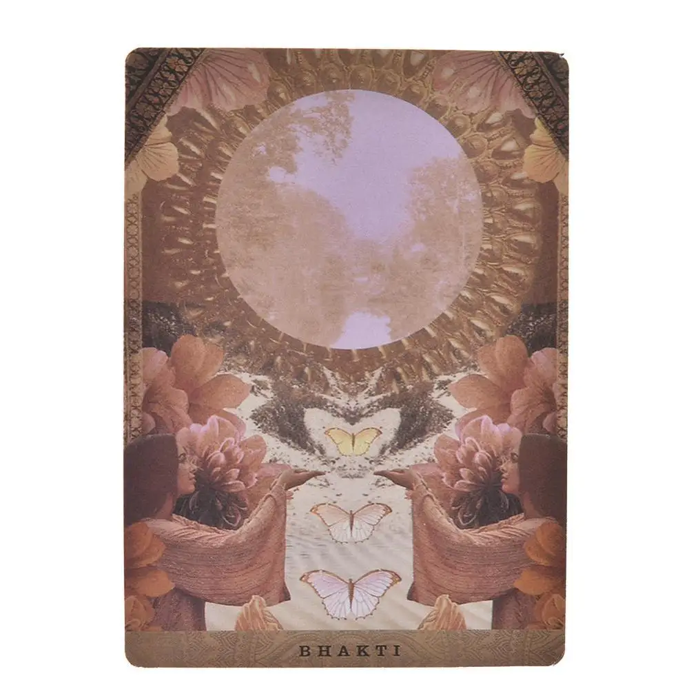 54 шт. карты Таро Yogic путь Oracle Deck и Guidebook английский держатель карточек настольных