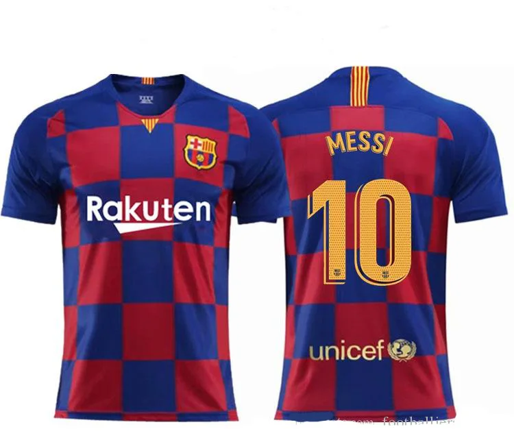 Новинка, футболка Barcaed Jersey soccer La Liga, взрослая футболка, домашняя, красная, желтая, размер 19/20, S-2XL, футбольная рубашка - Цвет: shirt