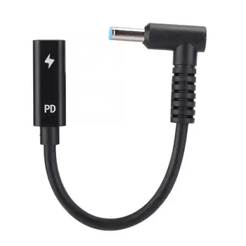 

Type C Female to 4.5mm x 0.6mm Power Adapter Cable Plug Converter Charging Cable for HP New