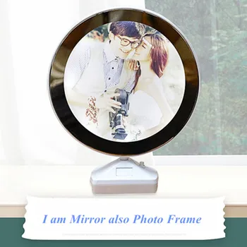 

Magic Mirror photo frame for picture LED Photo frame light set 16x20 Creative photo frame table decoration for promotional gift