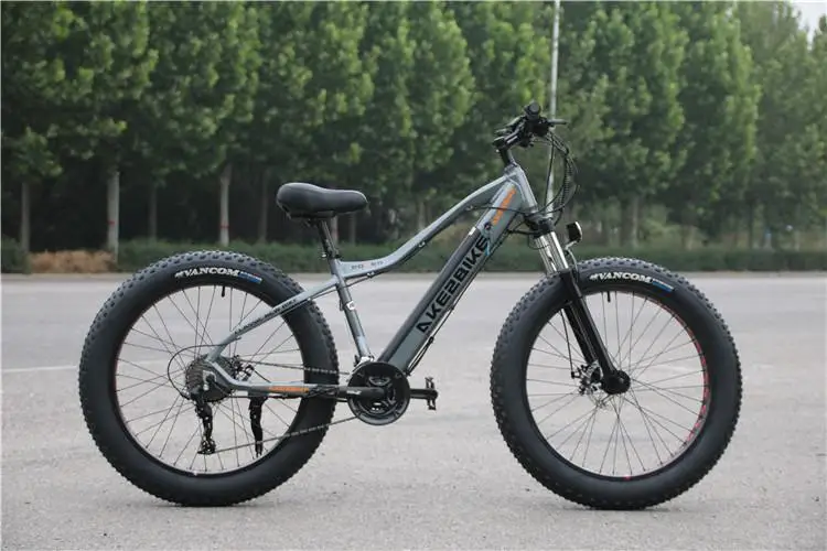 Bicicletta da montagna elettrica 48V 350W Biciclette elettriche a due ruote 26 pollici Fat Ebike 4.0 Pneumatico da neve Bici da neve elettrica da spiaggia per adulti - immagine 4