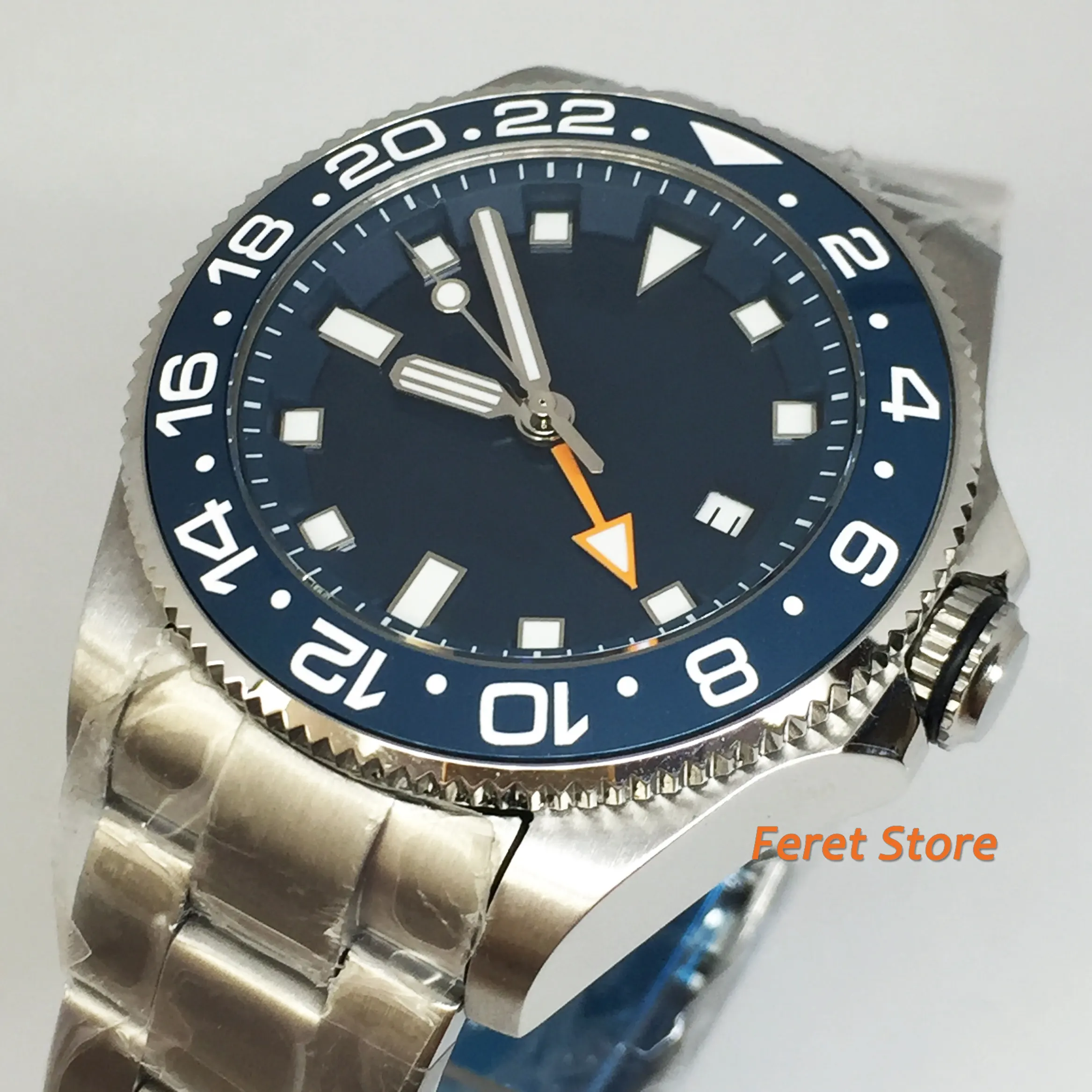 新品未使用】☆ BLIGER 高級フル鋼 43mm ステンレス鋼 | www