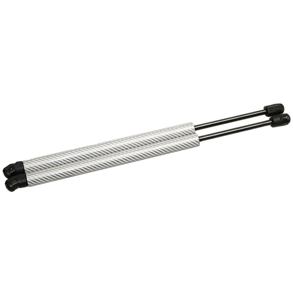 silver carbon fiber Для 2007-2011 Dodge Nitro Sport Utility Задняя Крышка багажника из углеродного волокна газовая пружина Заряженная поддержка подъема 20,75 дюйма - Цвет: silver carbon fiber