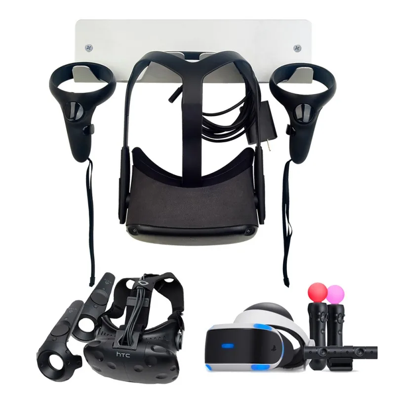 Wall Mount Bracket Holder For VR Eyepiece Headset for CV1 Rift Oculus VR Earphone Touch Sensor Wall Mount Bracket